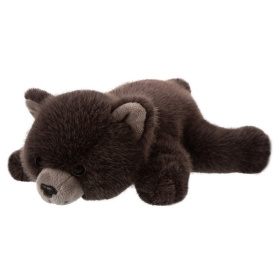Мишка темно-серый, 25 см