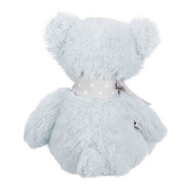 Мишка светло-мятный с бантиком, 19 см Мишка светло-мятный с бантиком, 19 см