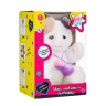 Игрушка мягкая Girl's Club "Котик", функциональная: закрывает глазки, мелодии, звуки, повторюшка