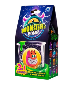 Игрушка в наборе ТМ "Monster's bomb"