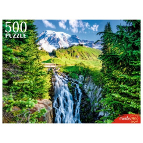 Пазлы 500 элементов. ВЕСНА В ГОРАХ