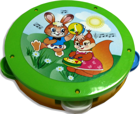 Музыкальная игрушка инструмент "Барабан"