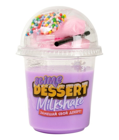 Слаймы с товарным знаком "Slime" Slime Dessert Milkshake сиреневый