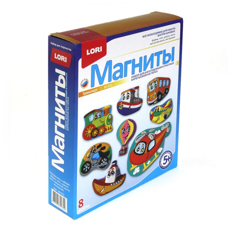 Фигурки на магнитах "Транспорт"