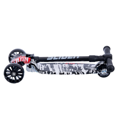 Самокат трехколесный Slider, колеса светящиеся