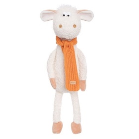 Игрушка мягконабивная ТМ "Relana" Овечка Софи в шарфике, 25 см, в/п 25*10*12 см