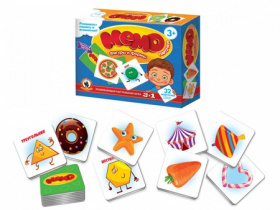 Мемо Парочки "Фигуры и формы"