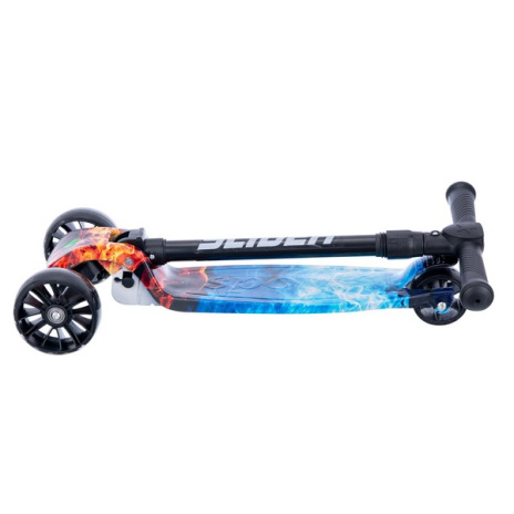 Самокат трехколесный Slider, колеса светящиеся