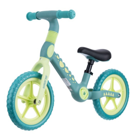 Беговел Slider, колеса EVA 12 дюймов, цвет: зеленый