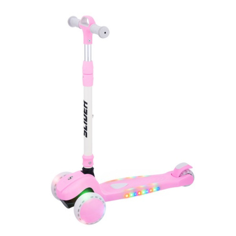 Самокат трехколесный Slider, светящиеся колёса и платформа, руль складной Самокат трехколесный Slider, светящиеся колёса и платформа, руль складной