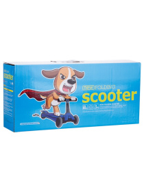 Самокат трехколесный со светящимися колесами