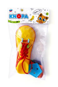 Развивающий набор "Желтый ботинок с пуговками" КНОПА