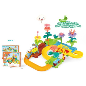 Набор "Железная дорога" конструктор, 45 элементов