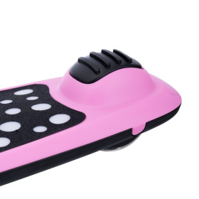 Самокат трехколесный Slider, светящиеся полиуретановые колёса и платформа, руль складной Самокат трехколесный Slider, светящиеся полиуретановые колёса и платформа, руль складной