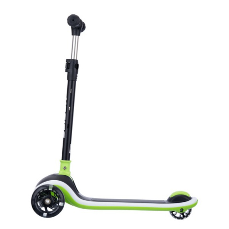 Самокат трехколесный Slider, светящиеся полиуретановые колёса и платформа, руль складной Самокат трехколесный Slider, светящиеся полиуретановые колёса и платформа, руль складной