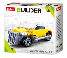 Конструктор пластиковый Sluban BUILDER.Ретро автомобиль 3