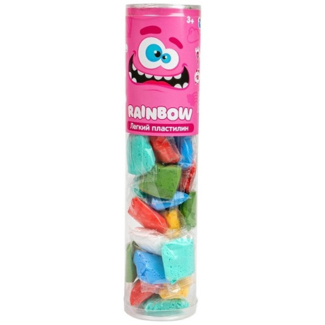 Легкий пластилин, ТМ Crazy Clay, набор "Rainbow" max, (36 штук в уп.)