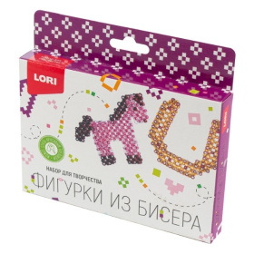 Фигурки из бисера. Брелоки "Лошадка, подкова"