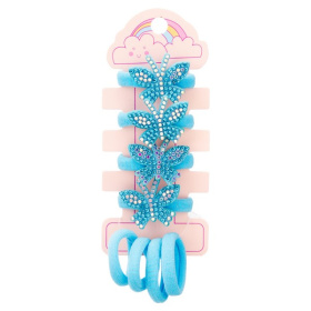 Резиночки для волос, 8 шт. на подвесе (12 подвесов в наборе) Резиночки для волос, 8 шт. на подвесе (12 подвесов в наборе)