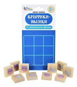 Игра настольная "Крестики-нолики. Кошки-Мышки"