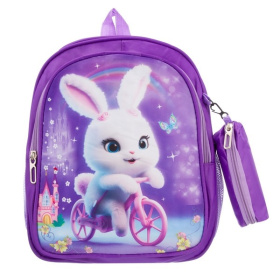 Рюкзак "Зайчик", 6 цветов в ассортименте