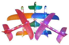 Самолет пенопластовый в ассортименте