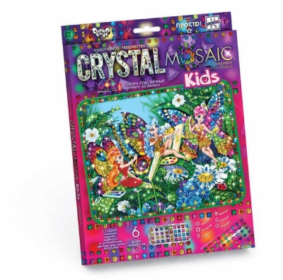 Набор для создания мозаики из кристаллов серии «CRYSTAL MOSAIC KIDs»