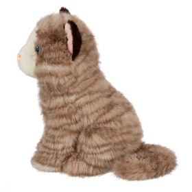 Кот серый полосатый, 23 см, в/п 23*11*17 см