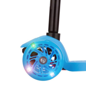 Самокат четырехколесный, колеса PU со светом