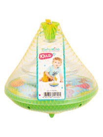 Юла прозрачная "Elefantino" Репка"