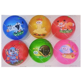 Мяч детский "животные", в ассортименте