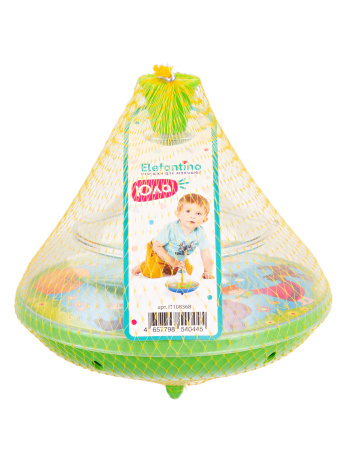 Юла прозрачная "Elefantino" Репка"