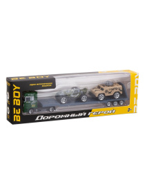 Машинка (металл.) "BeBoy", подвижные элементы,1:87