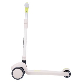 Самокат трехколесный Slider, светящиеся колёса и платформа, руль складной