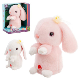 Игрушка-повторюшка "Зайка" 17 см, режимы: танец, музыка, запись, 6 цветов в ассортименте Игрушка-повторюшка "Зайка" 17 см, режимы: танец, музыка, запись, 6 цветов в ассортименте