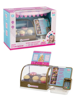 Игровой набор "Кондитерская" "Girl's club"