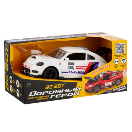 Машинка "BeBoy" инерционная с паром