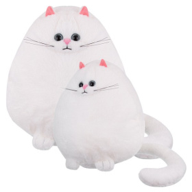 Мягкая Игрушка RELANA, Котик белый, 28 см Мягкая Игрушка RELANA, Котик белый, 28 см