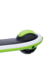 Самокат трехколесный Slider, светящиеся полиуретановые колёса и платформа, руль складной