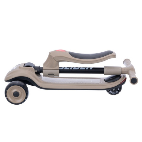 Самокат трехколесный Slider, колеса светящиеся, руль складной