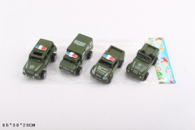 Машинки инерц. "Военные"