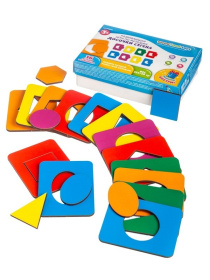 Развивающая игра по методике "Досочки Сегена №1"