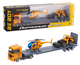 Машинка (металл.) "BeBoy", подвижные элементы,1:87