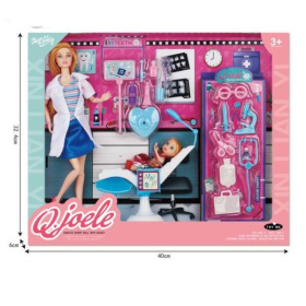 Набор "Доктор" 2 куклы, аксессуары