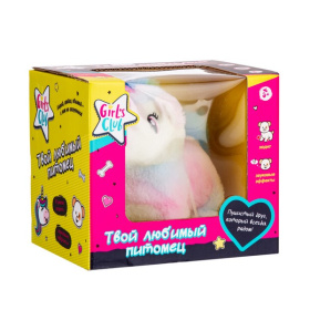 Игрушка мягкая "Единорожка" Girl's club, ходит, звуковые эффекты