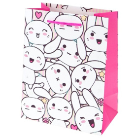 Dream cards Пакет подар. с мат. лам. и глит (12 шт в наборе). 18*23*10 см (М),Влюбленный зайка, в пл Dream cards Пакет подар. с мат. лам. и глит (12 шт в наборе). 18*23*10 см (М),Влюбленный зайка, в пл