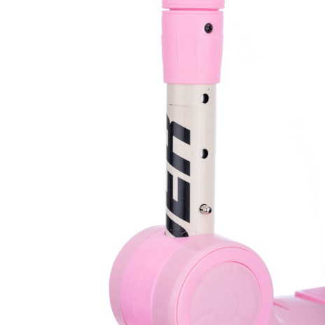 Самокат трехколесный Slider, колеса светящиеся, руль складной