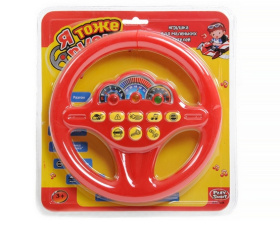 Руль музыкальный на батарейках