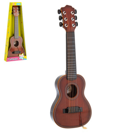 Гитара "Girl`s Club", 6 струн, настоящие струны, медиатор Гитара "Girl`s Club", 6 струн, настоящие струны, медиатор