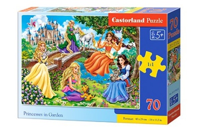 Puzzle-70 "Принцессы в саду"